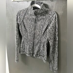 Define Lululemon Jacket black/white